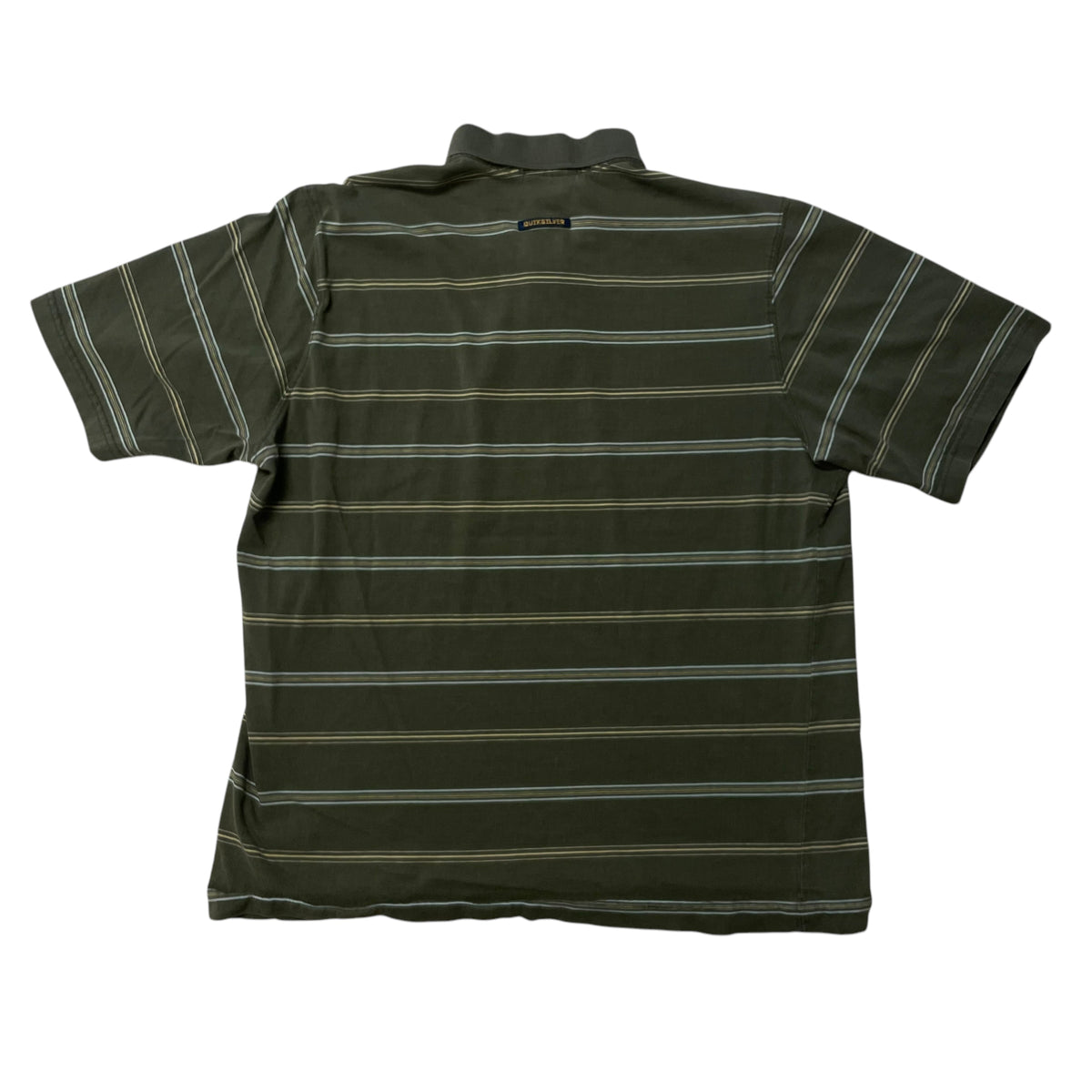 00’s Quilksilver Striped Polo Shirt
