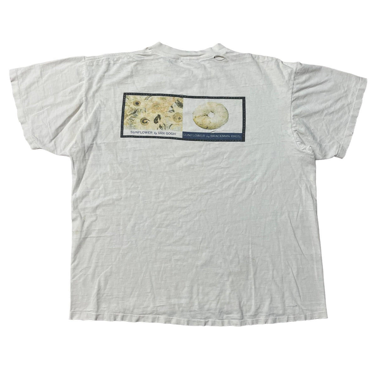 90’s ‘Sunflower’ Brackman Bros Bagels X Van Gogh Einstein Bagels Art T-Shirt