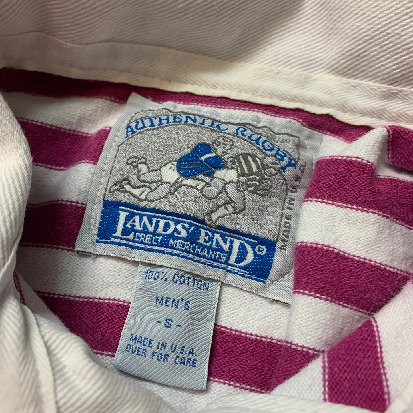 80’s/90’s 3 Tone Land’s End Rugby Shirt