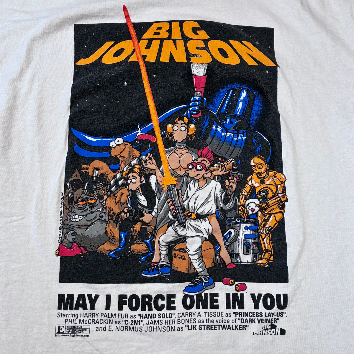Big Johnson size xxl