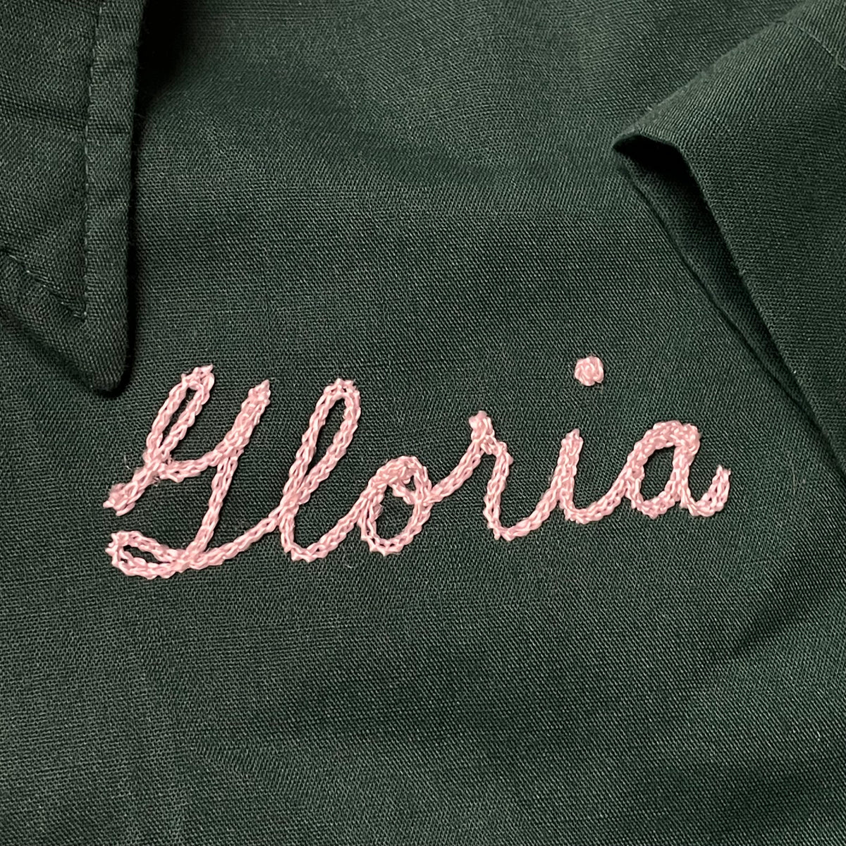 70’s King Louie Chainstitched ‘Gloria’ Bowling Shirt Women’s