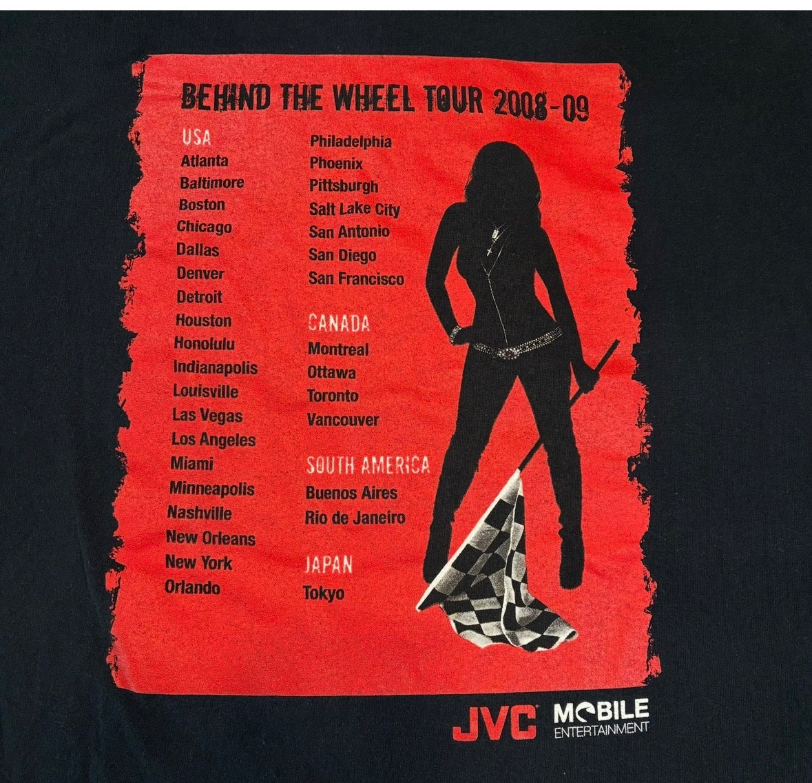 Jvc speakers T-shirt size extra large