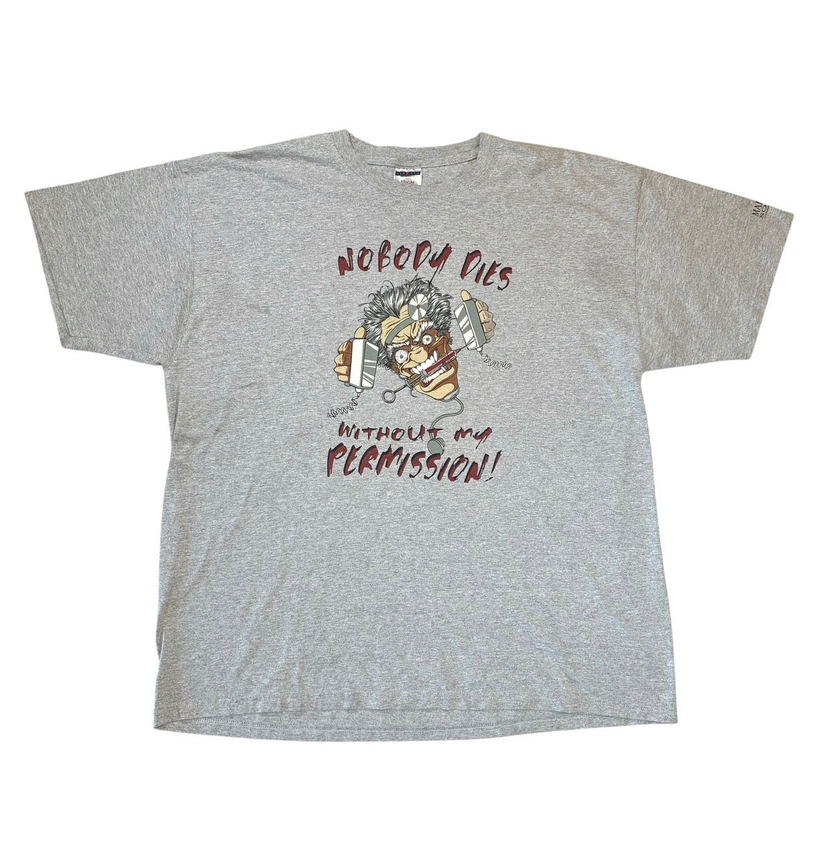 Nobody dies T-shirt size xl