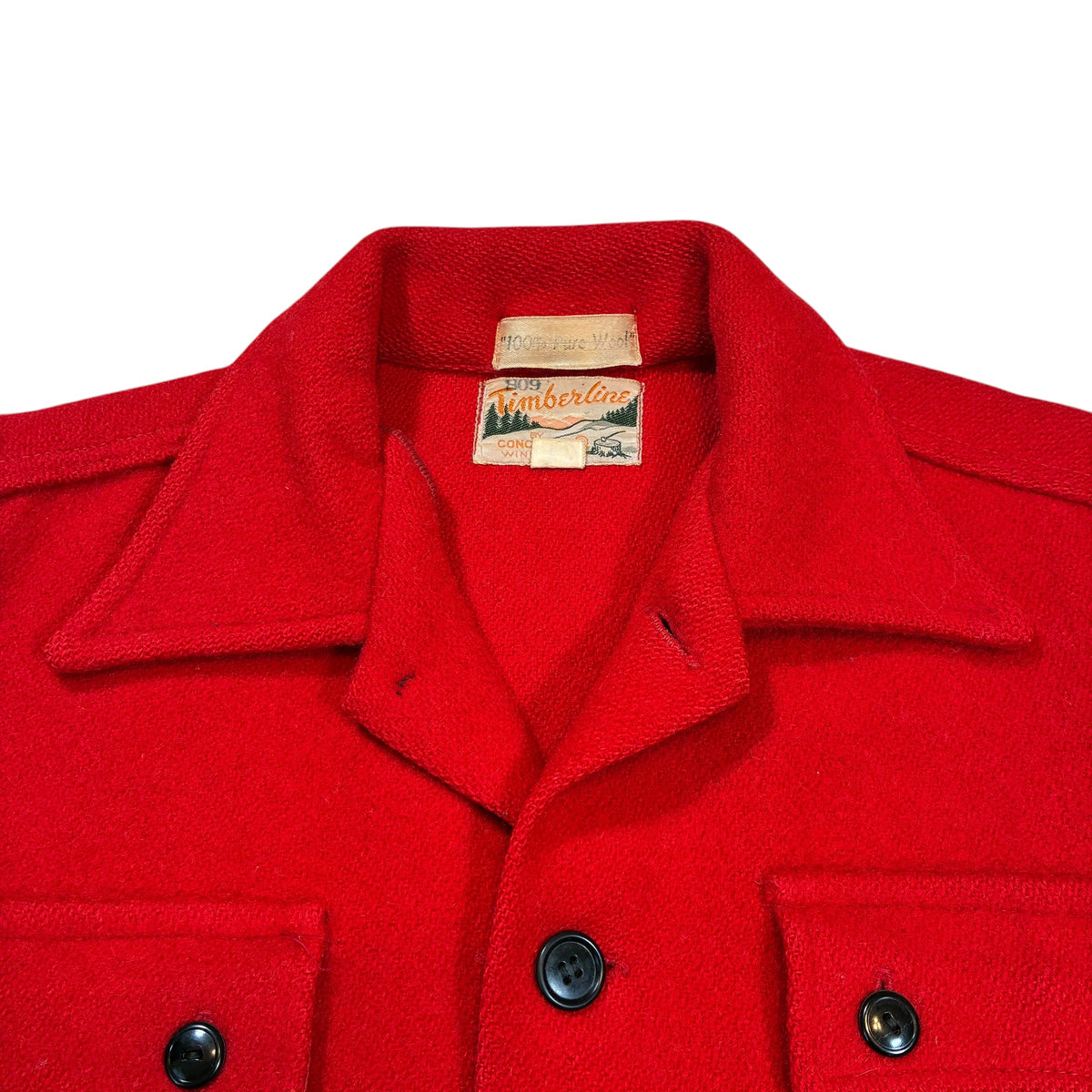 True Vintage Timberline Wool Shirt Small/Boys XL