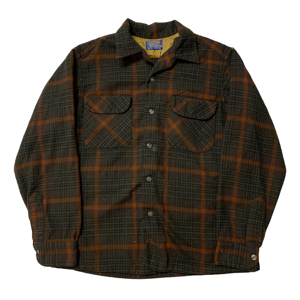 70’s Pendleton Wool Loop Collar Board Shirt