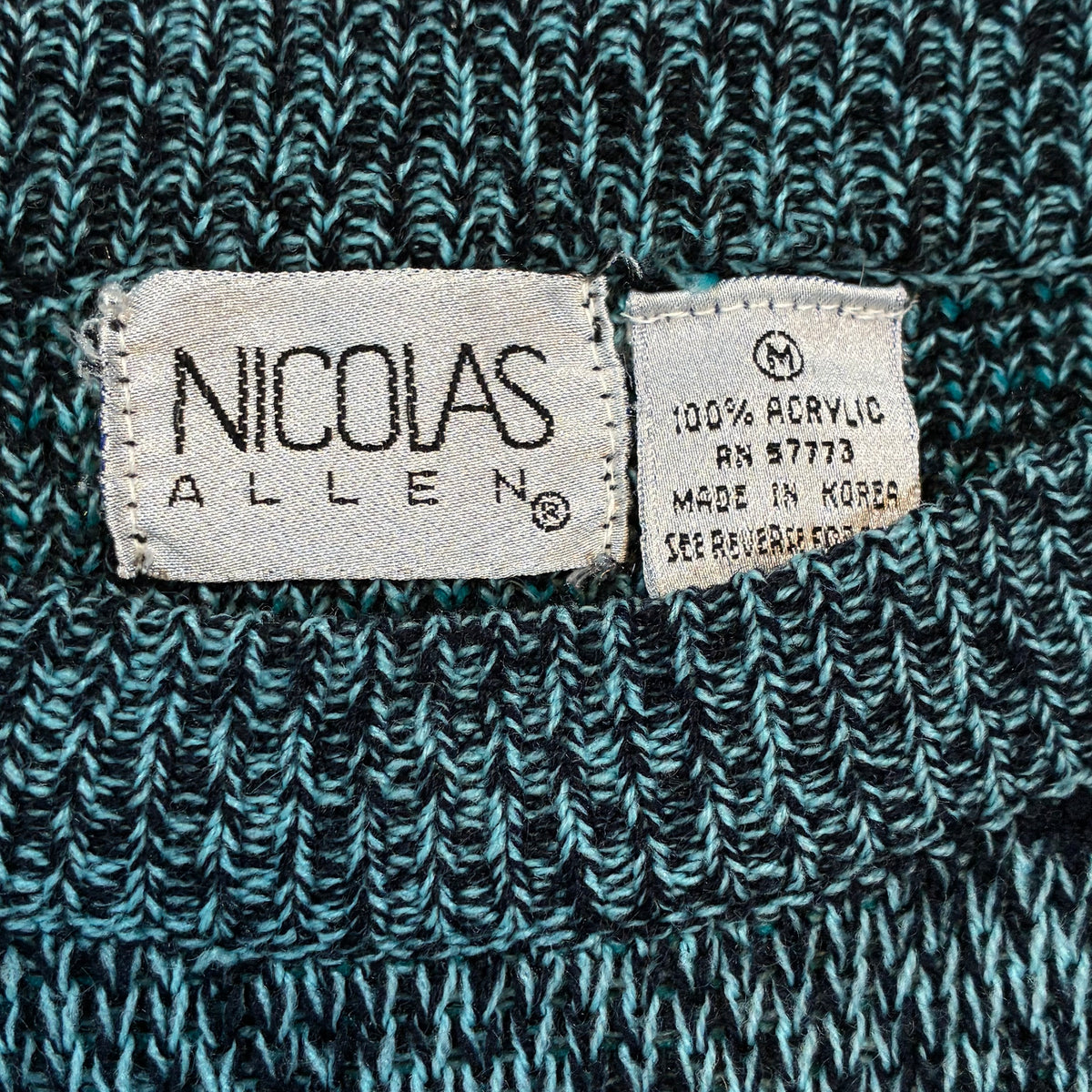 Patterned Knit sweater large