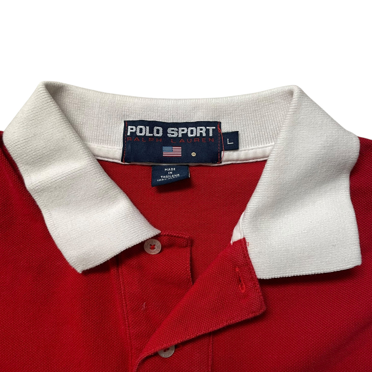 90’s Polo Sport Two Tone Polo Shirt