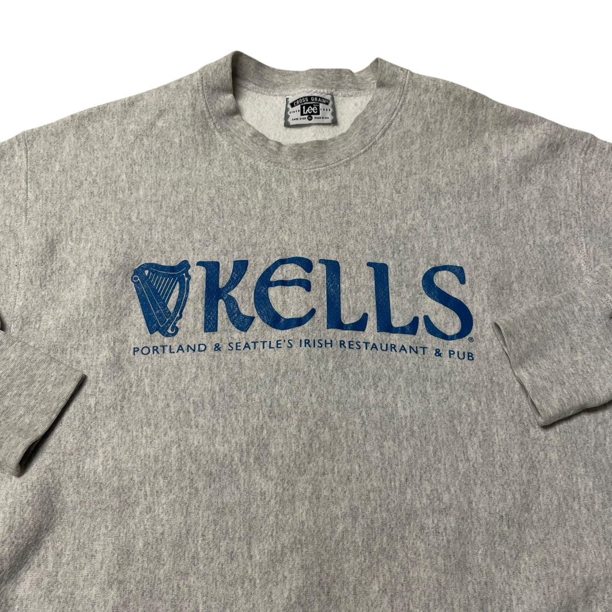 90’s Kells Irish Restaurant and Pub Lee Cross Grain Sweatshirt
