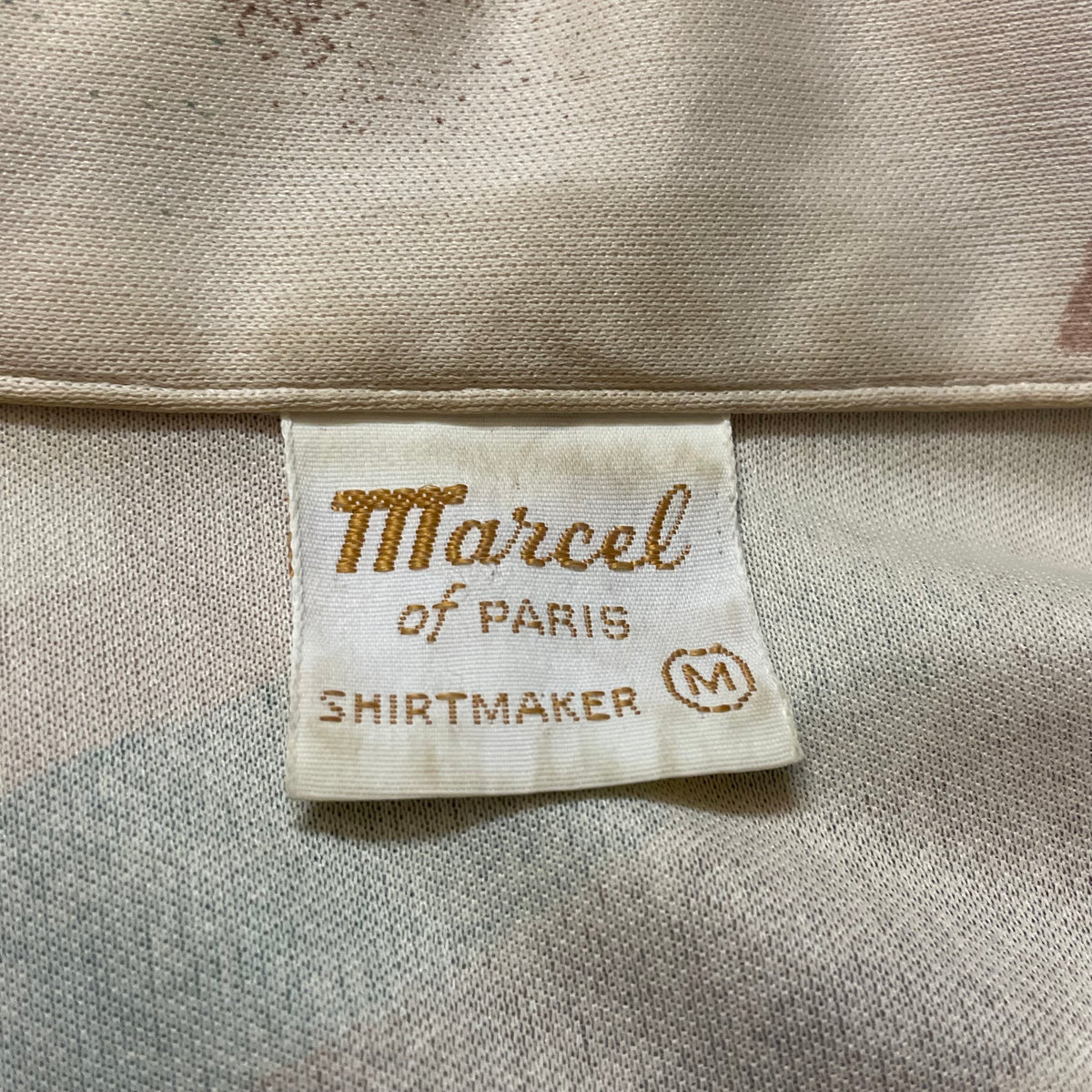 70’s Marcel of Paris Patterned Shirt