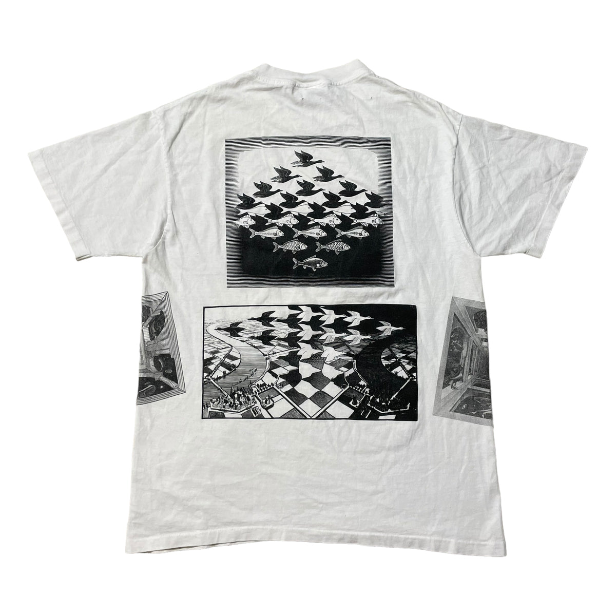 90’s M.C. Escher All Over Print T-Shirt
