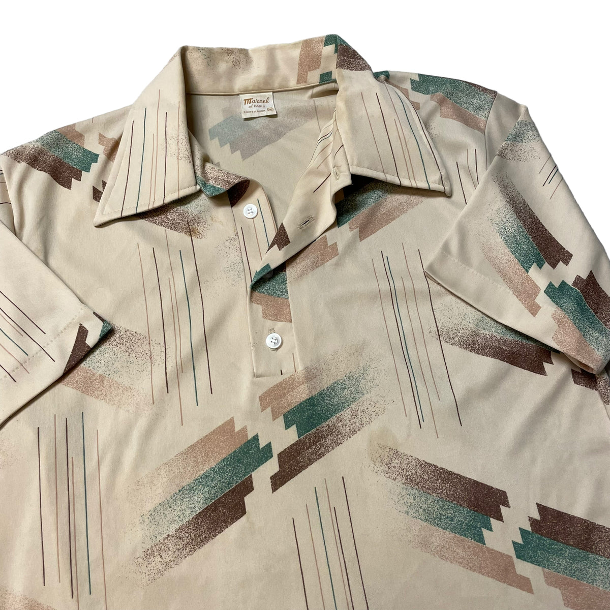 70’s Marcel of Paris Patterned Shirt
