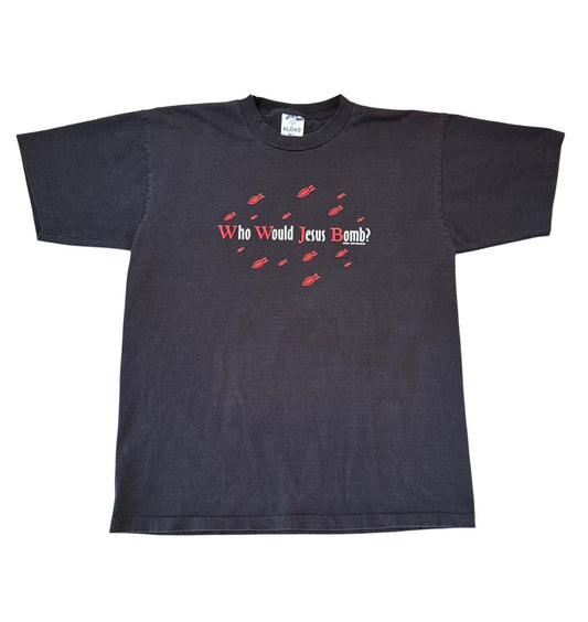Who Would Jesus Bomb T-shirt size large