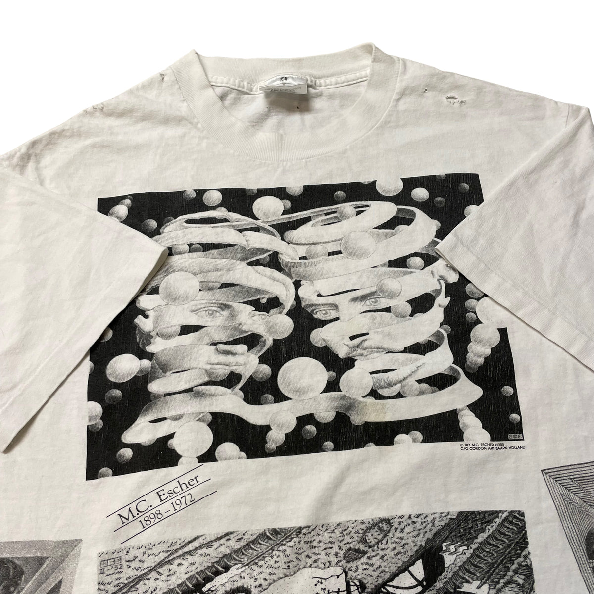 90’s M.C. Escher All Over Print T-Shirt