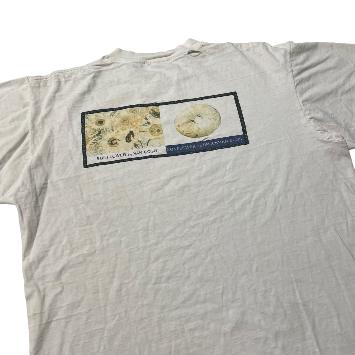90’s ‘Sunflower’ Brackman Bros Bagels X Van Gogh Einstein Bagels Art T-Shirt