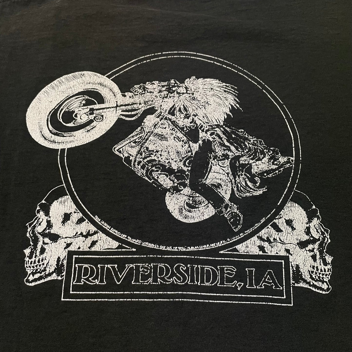 80’s Iron Horse Saloon Riverside Iowa Biker T-Shirt