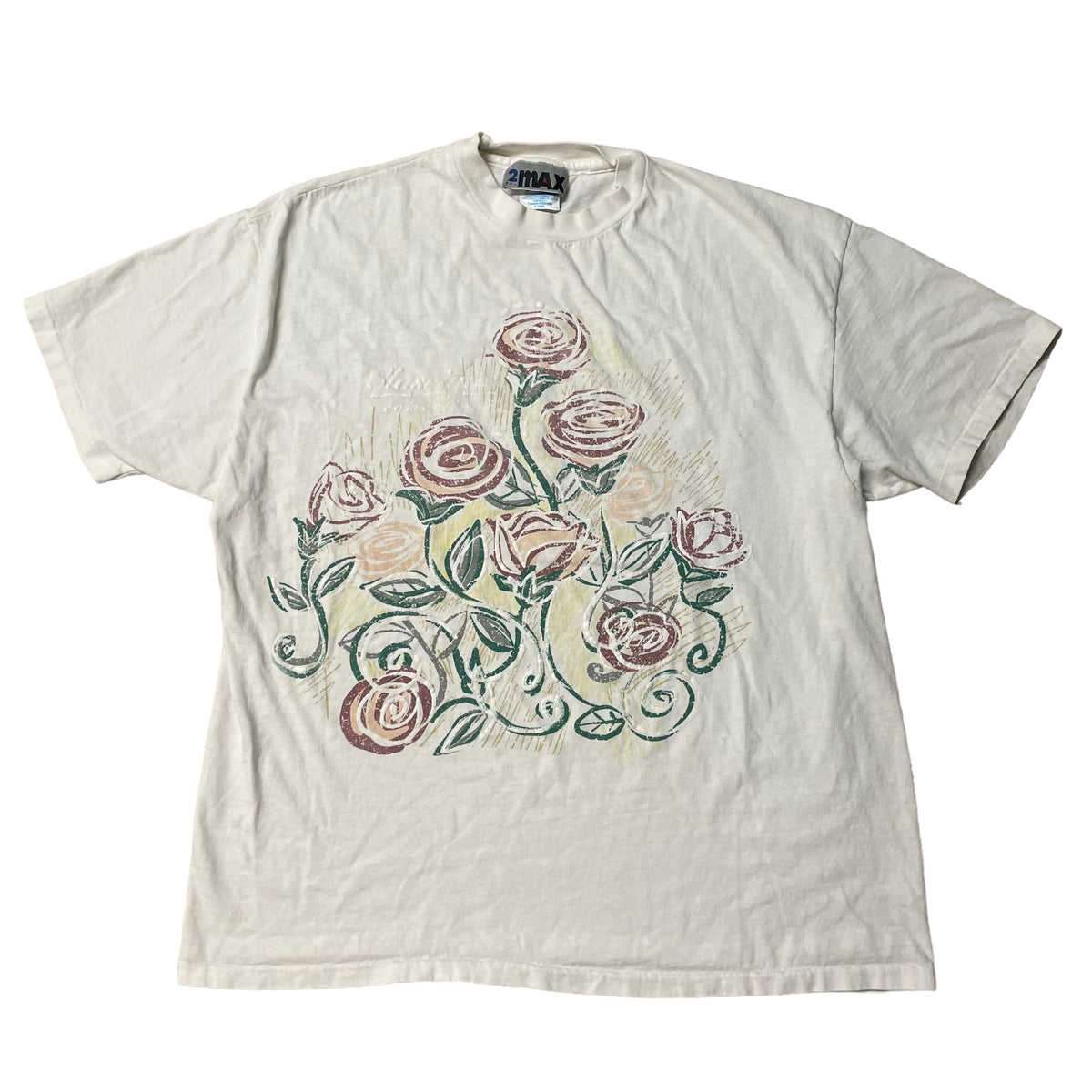 90’s 2Max Roses Art T-Shirt