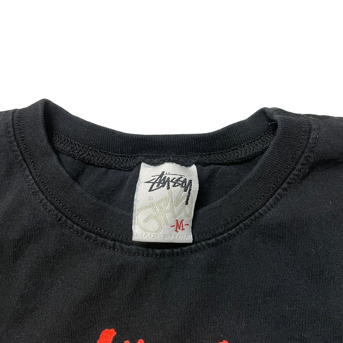 90’s Stussy ‘Happy Face, Thumpin’ Bass’ Girls T-Shirt