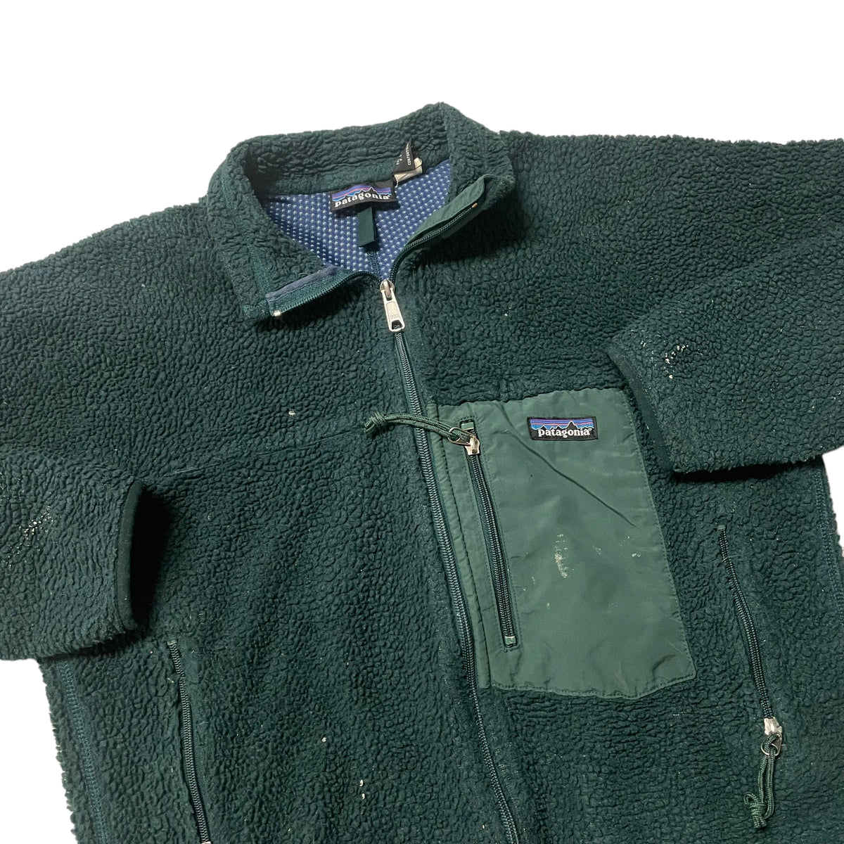 90’s Distressed Patagonia Retro X Pile Jacket