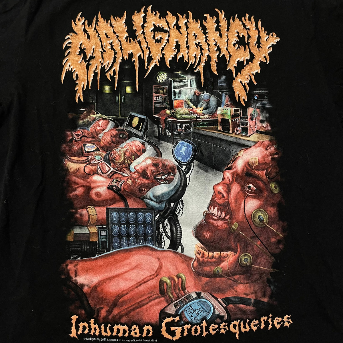 2020’s Malignancy ‘Inhuman Grotesqueries’ Long Sleeve T-Shirt