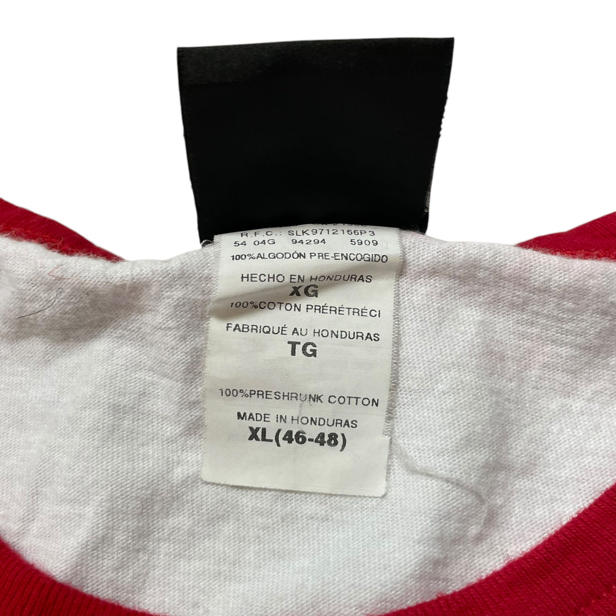 00’s Hanes Beefy-T ‘T-Bone Steak’ Puff Print T-Shirt