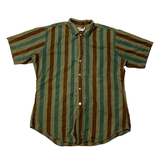 60’s Shapely Striped Shirt