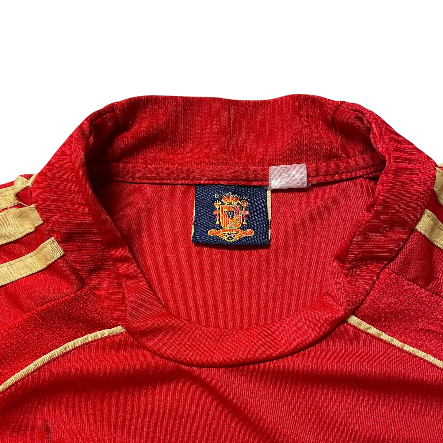 00’s Spain Home Soccer Jersey