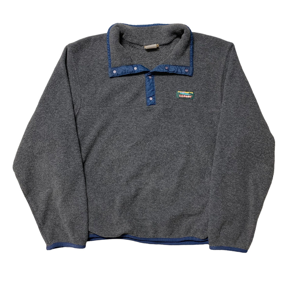 90’s L.L. Bean T-Snap Fleece Pullover