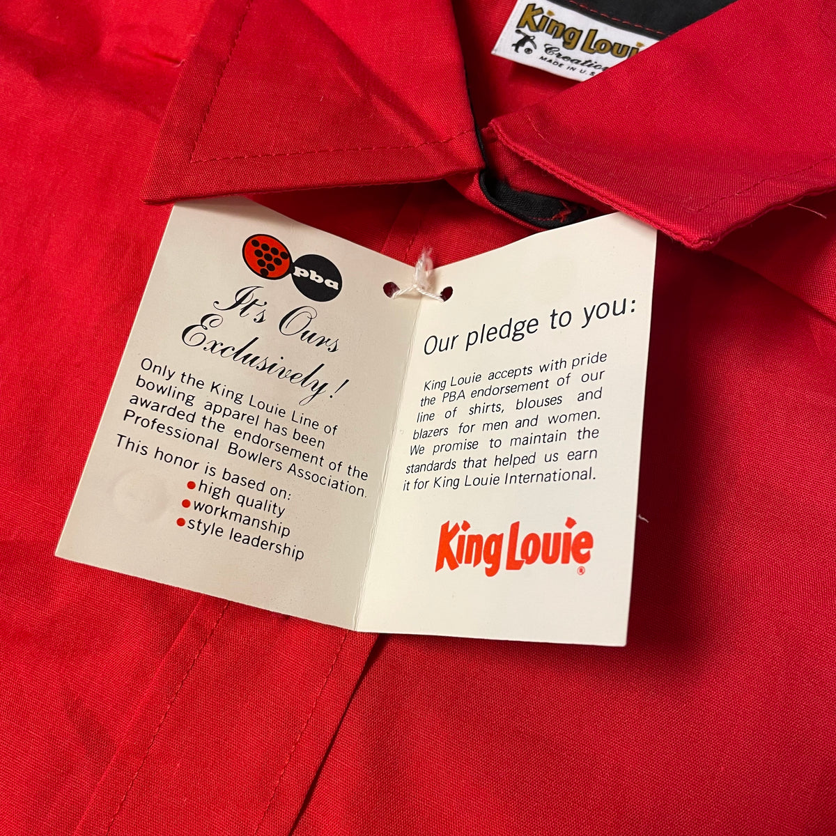 60’s/70’s King Louie Women’s Bowling Shirt