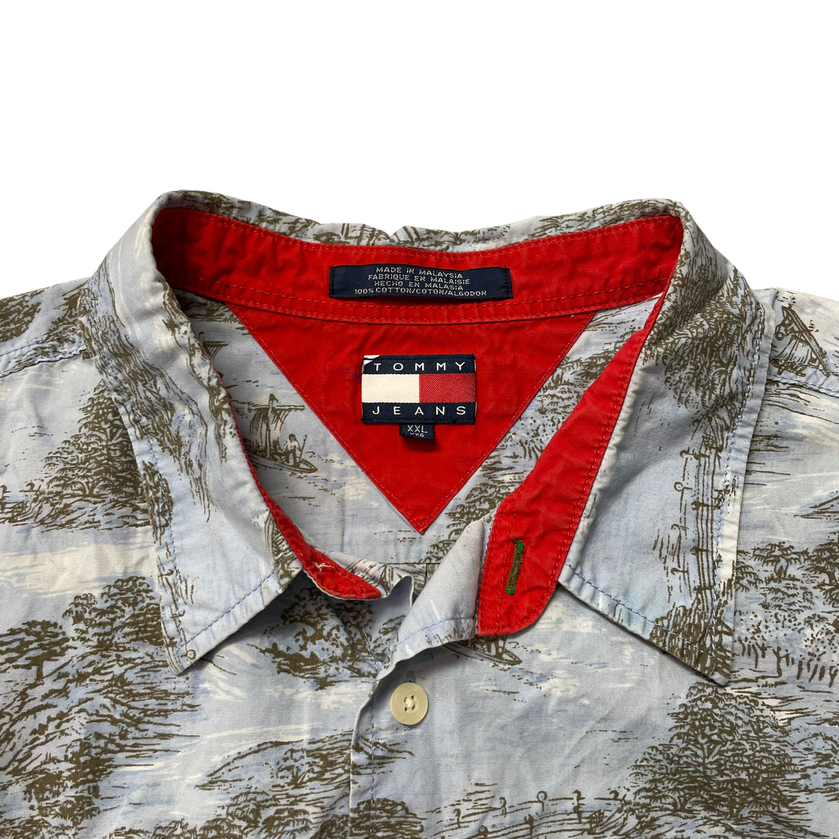 00’s Tommy Jeans Hawaiian Shirt