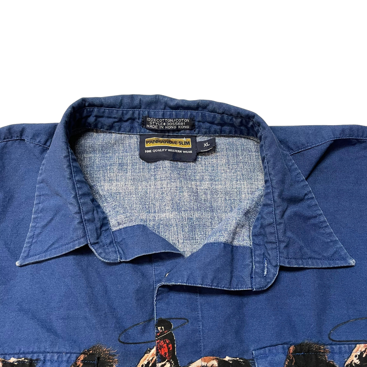 00’s Panhandle Slim Cowboy Printed Shirt