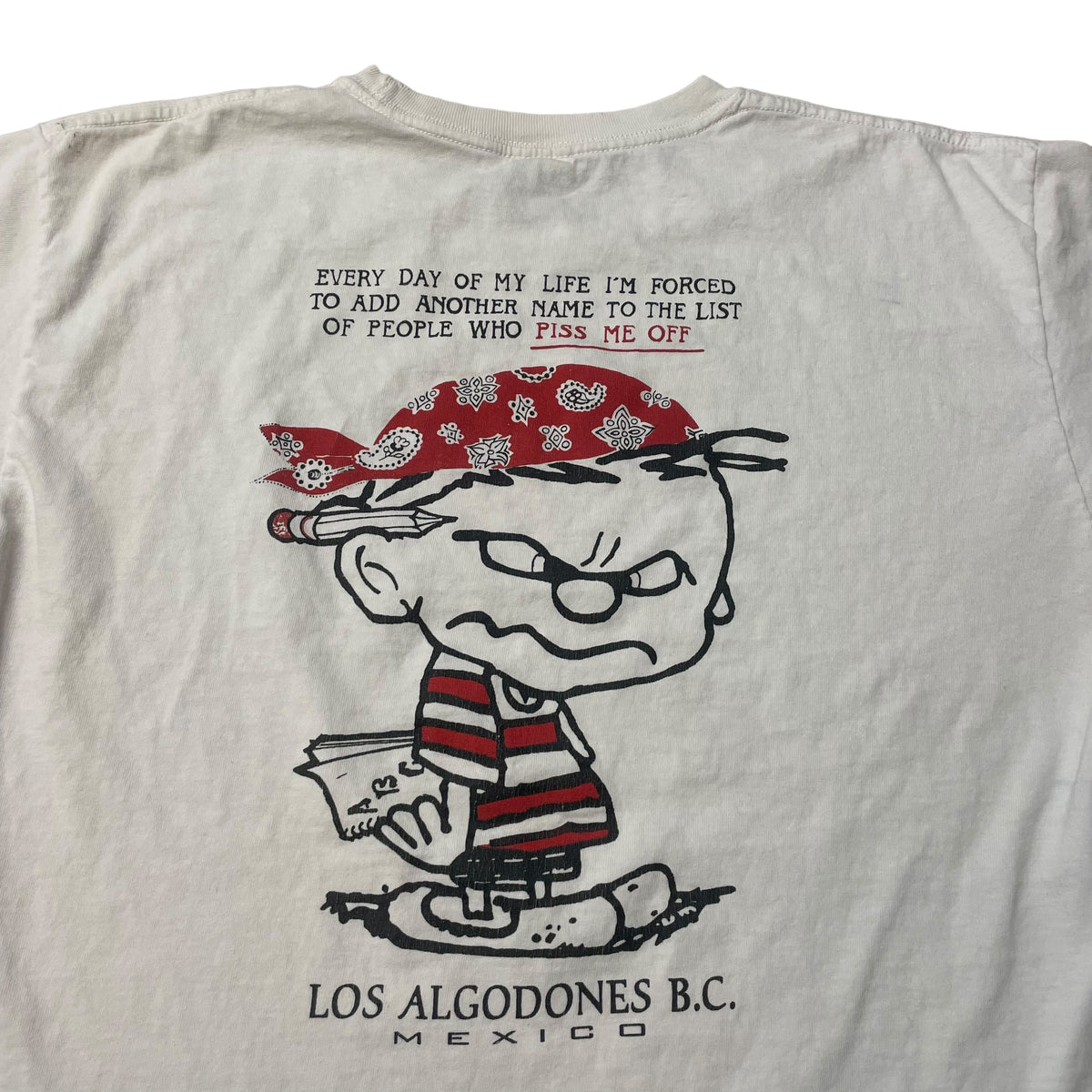 00’s Calvin and Hobbes ‘List’ Parody T-Shirt