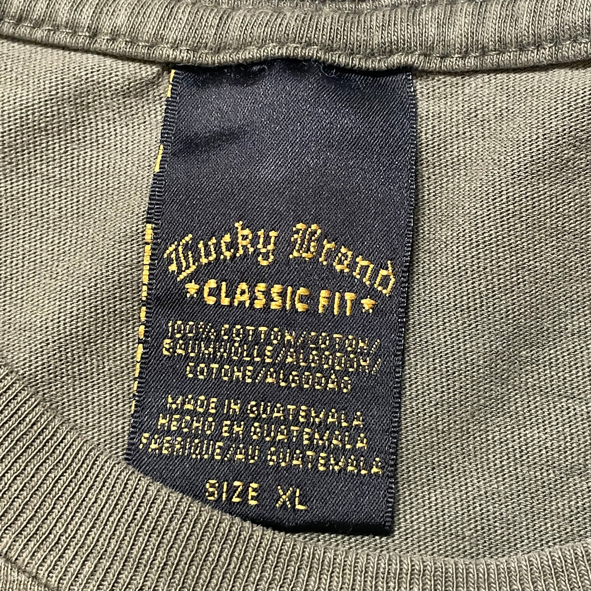 00’s Lucky Brand ‘Dungarees’ T-Shirt