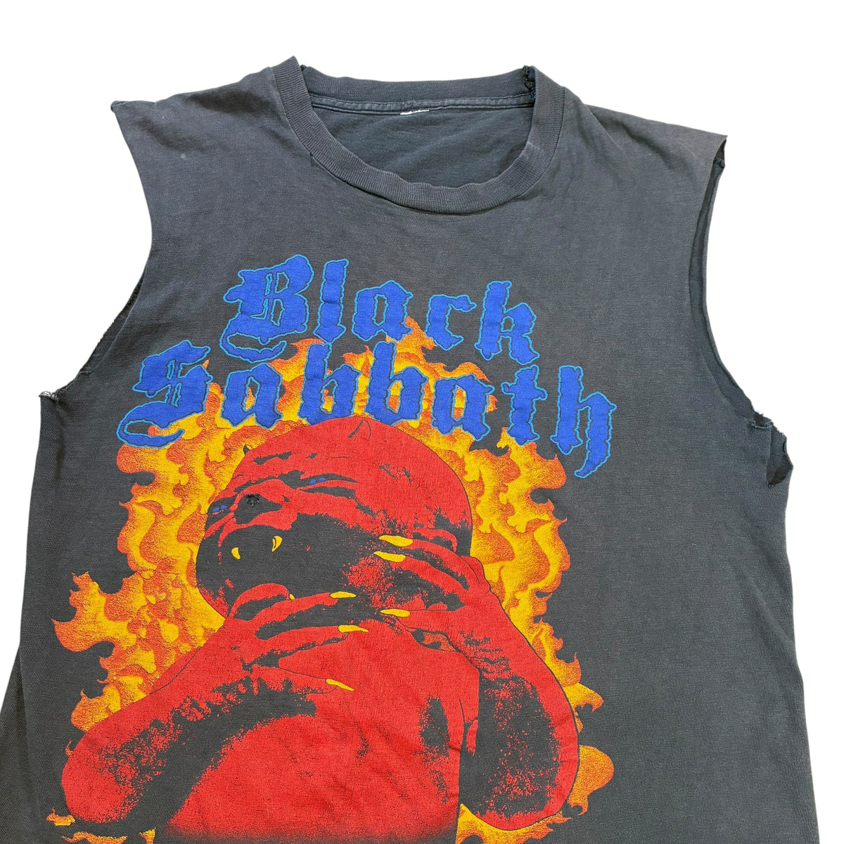 Black Sabbath Born Again cut off T-Shirt small