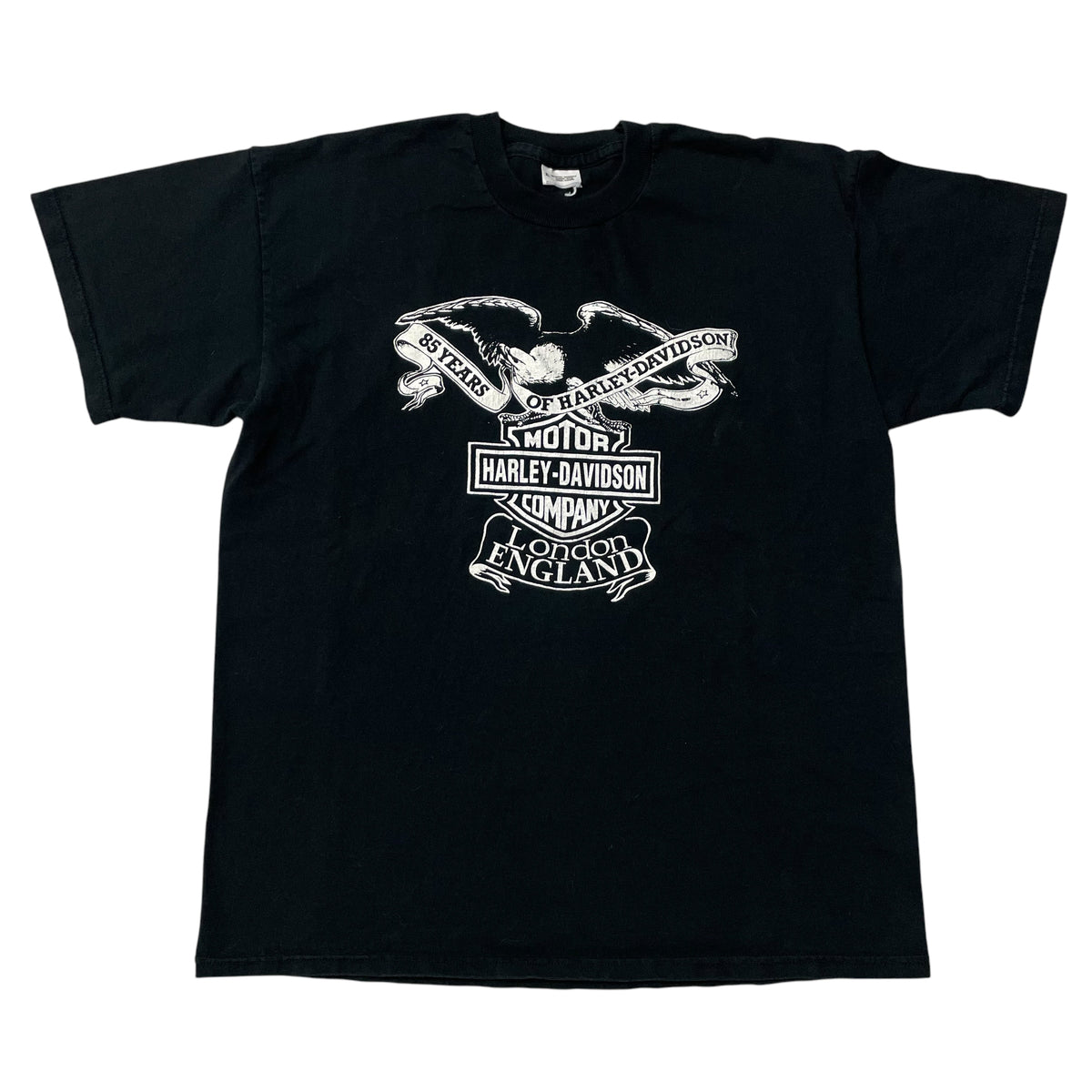80’s/90’s ‘85 Years of Harley Davidson’ London England T-Shirt