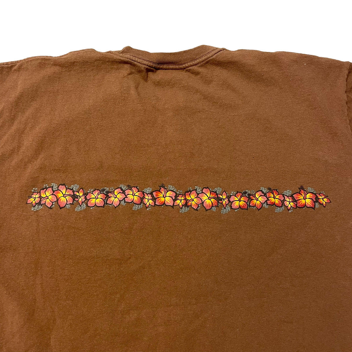 00’s Quiksilver Floral Wrap Around Print T-Shirt