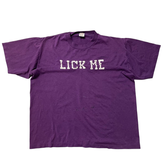 80’s ‘Lick Me’ Fold T-Shirt