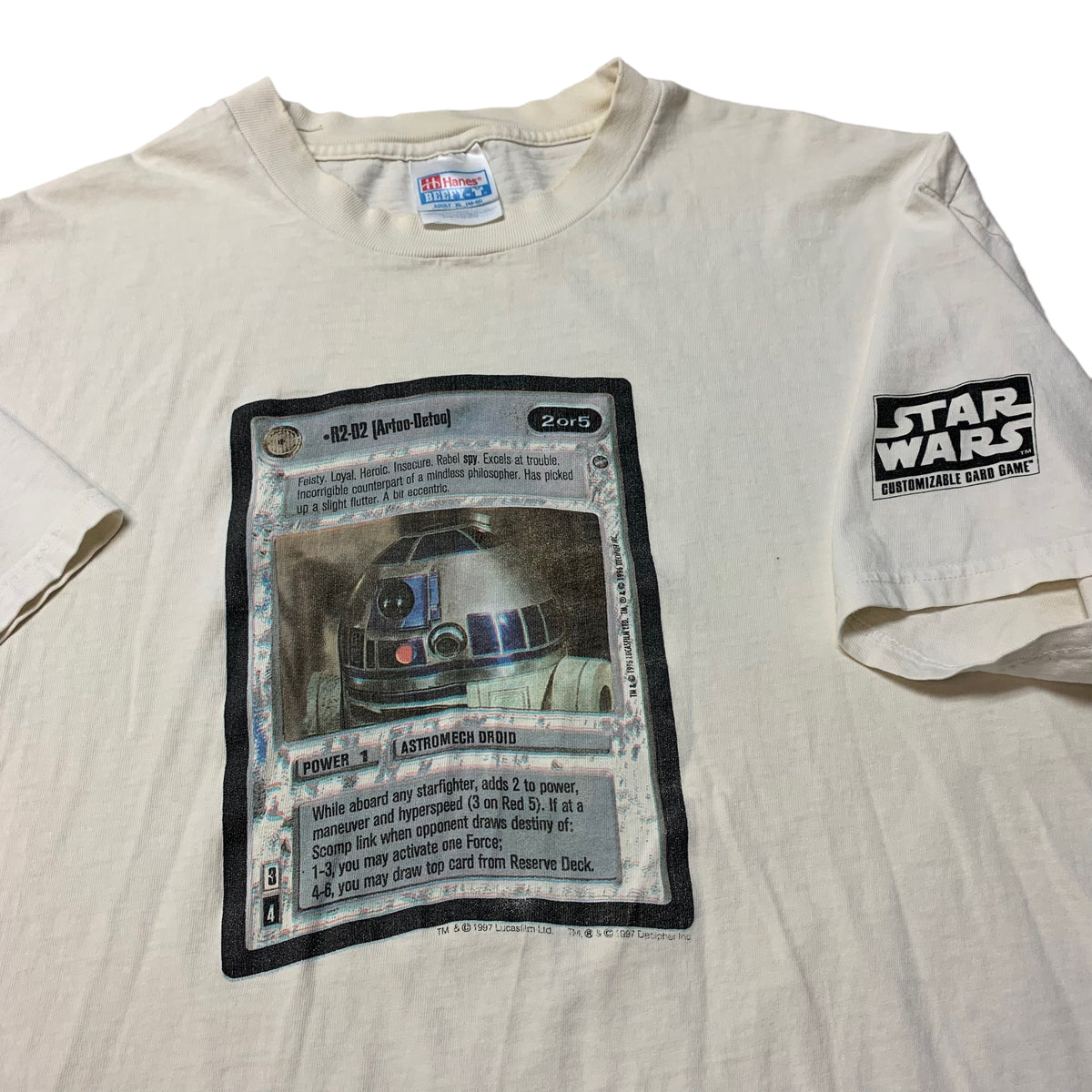 90’s Star Wars ‘R2-D2’ Card Game T-Shirt