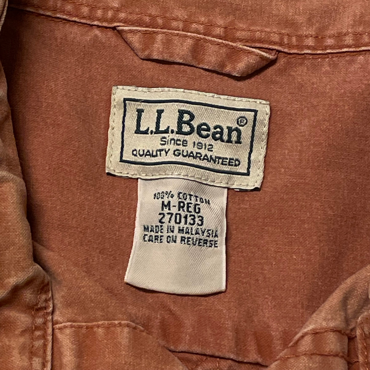 00’s L.L. Bean Sunwashed Canvas Shirt