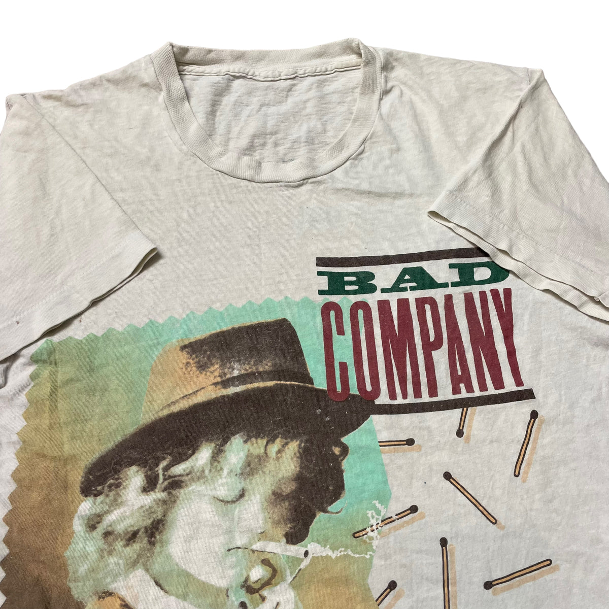 80’s Bad Company ‘No Smoke Without A Fire’ Band T-Shirt