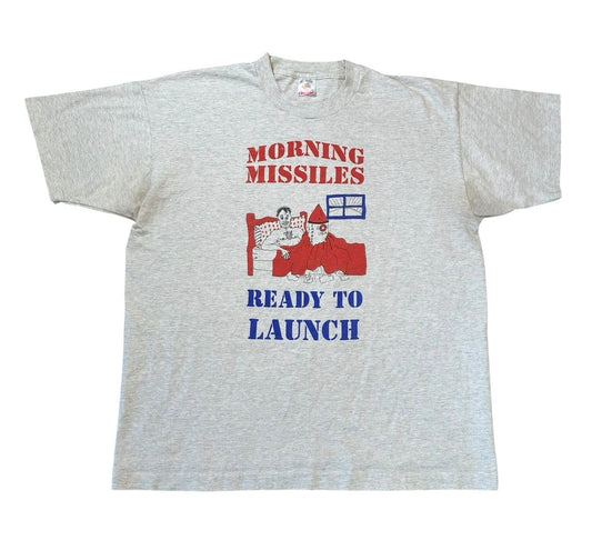 Morning missile tee size xl ￼