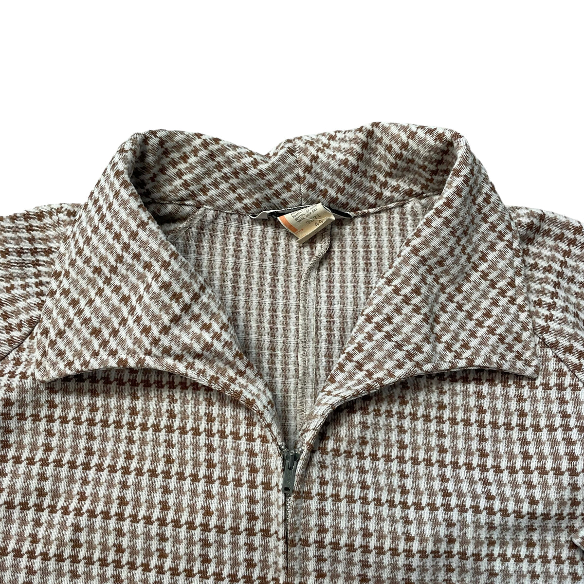70’s Mr. Barco Jacquard Zip Up Shirt
