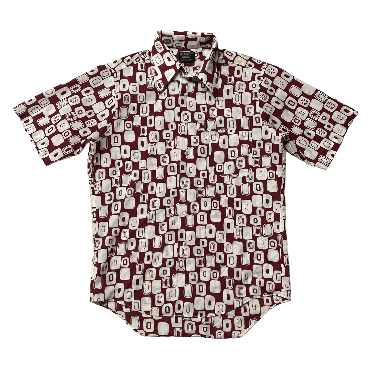 70’s Towncraft JCPenney Printed Penn Prest Shirt