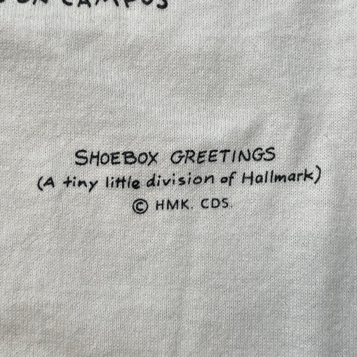 80’s/90’s ‘Cowlege Types’ Shoebox Greetings T-Shirt
