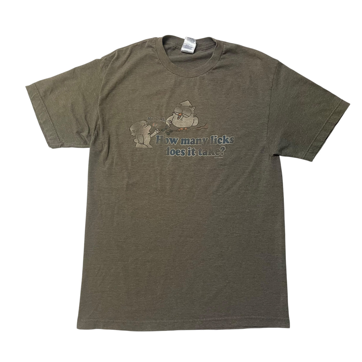 00’s ‘How Many Licks Does it Take’ Tootsie Roll Pop T-Shirt