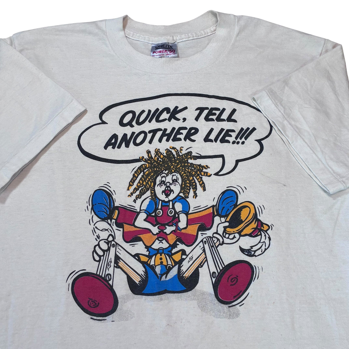 Tell me another lie Pinocchio T-shirt
