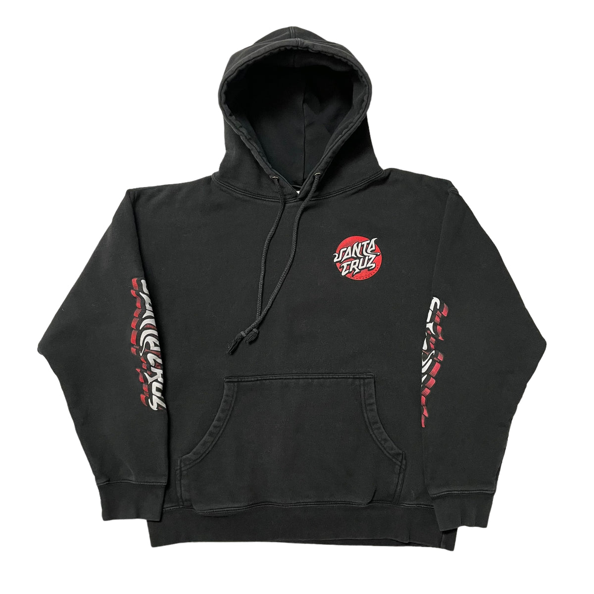 Modern Santa Cruz Skateboarding Hooded Sweatshirt