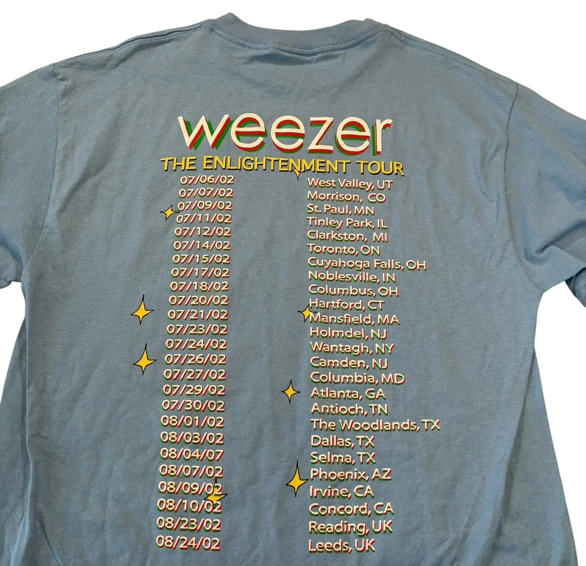 Weezer tshirt size m