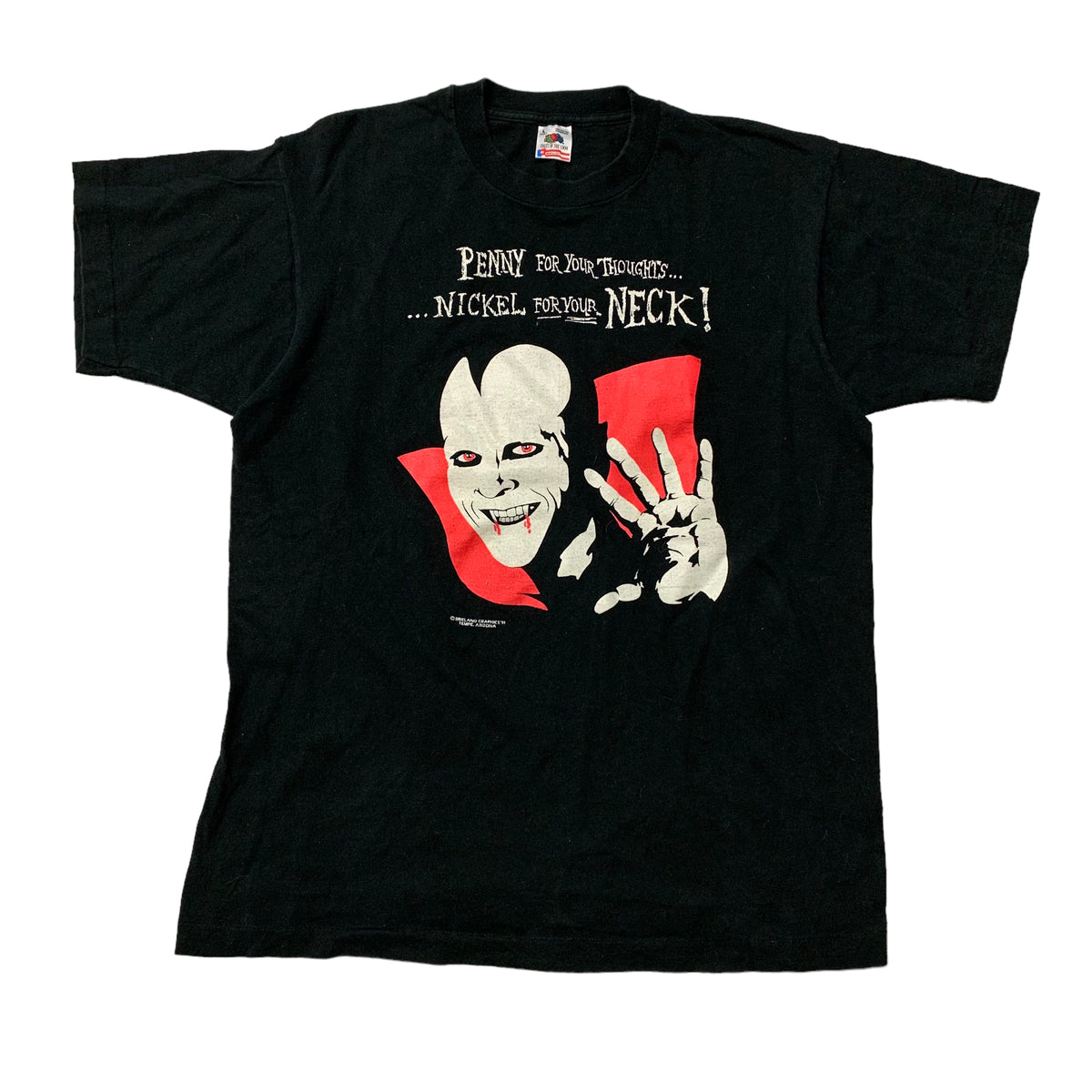 90’s ‘Nickel for your Neck’ Vampire T-Shirt