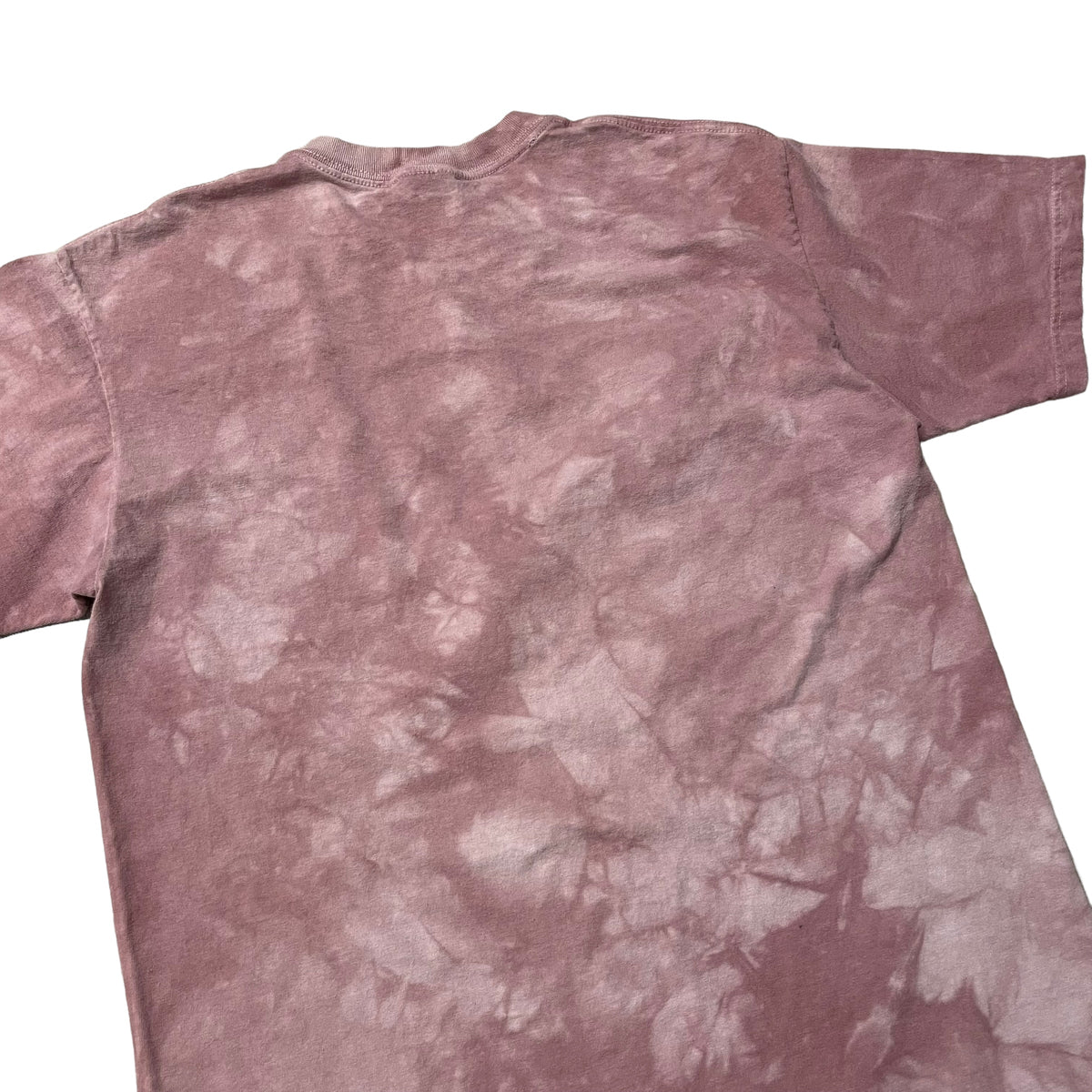 00’s Painted Cranes and Flowers Tie Dye T-Shirt