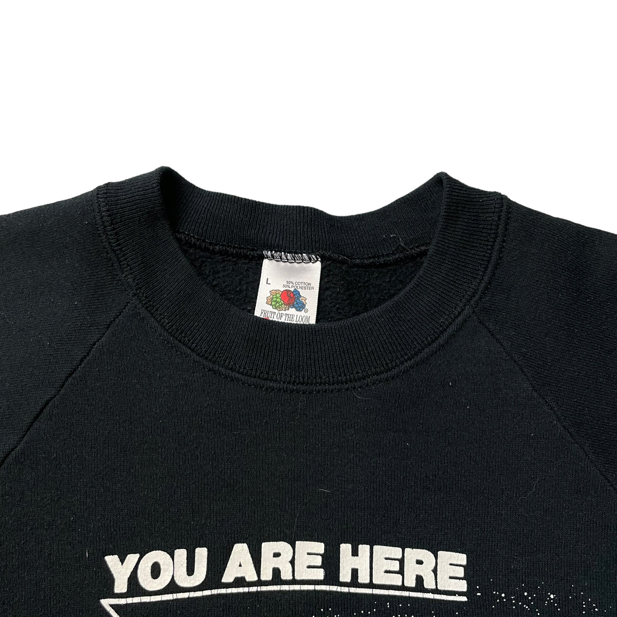 80’s ‘You Are Here’ Milky Way Galaxy Sweatshirt